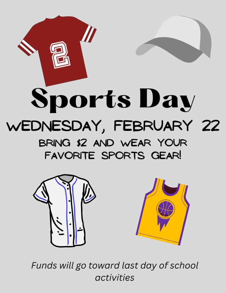 February 2023 Theme Day - Sports Day