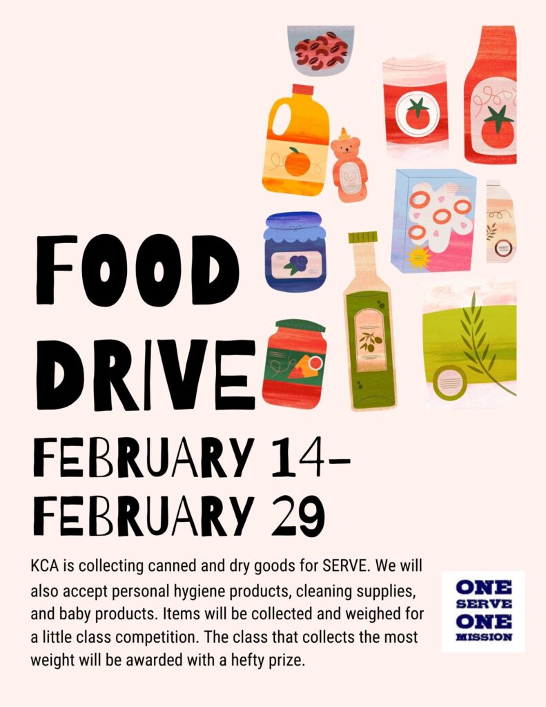 2024-02-15 Weekly Update - Food Drive