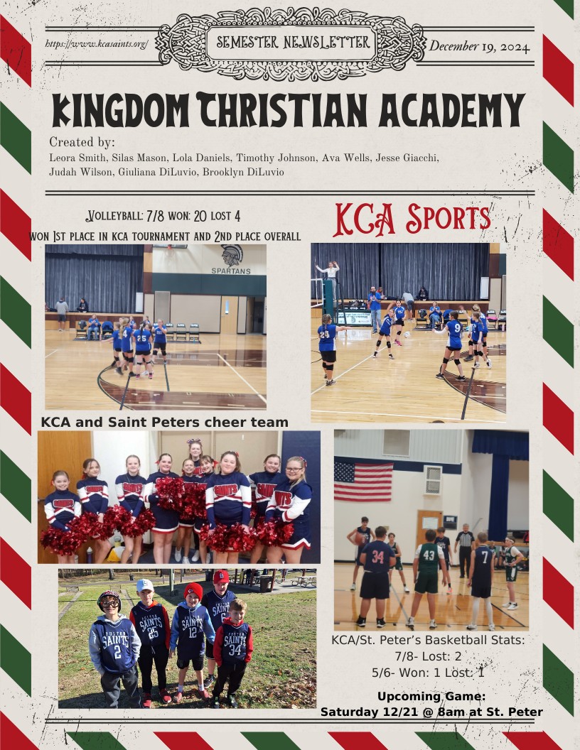 2024 Fall Semester Newsletter (pg 3)